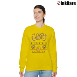 Women’s 1997 LSU Tigers Independence Bowl Football Relaxed Sweatshirt in yellow | Soft, Laid-Back Vibe