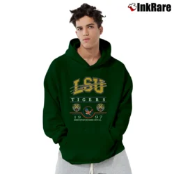 Men’s 1997 LSU Tigers Independence Bowl Pullover Hoodie in forest green | Cozy, Durable, Modern Fit