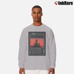 Men’s 1997 Star Wars Boba Fett Customizable Card Game Long-Sleeve Shirt in sport grey | Sleek, Lightweight, Year-Round Wear