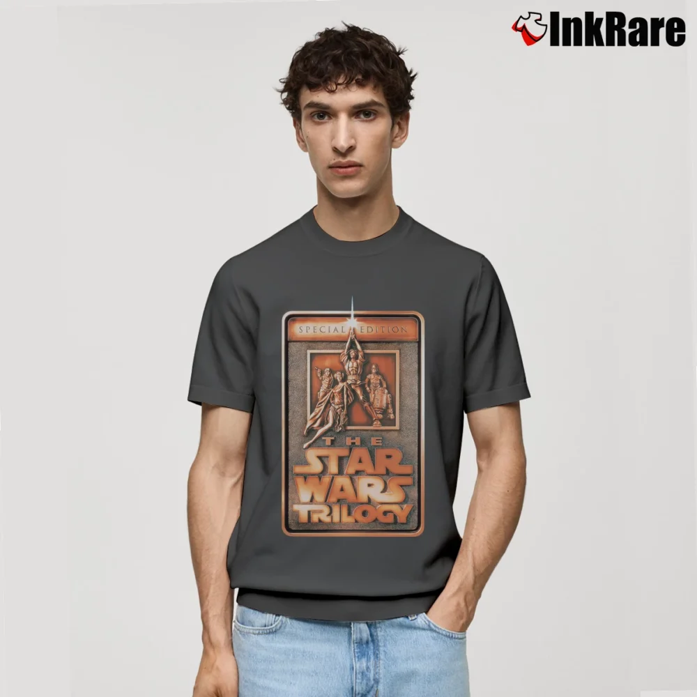 Men’s 1997 Star Wars Trilogy Classic Vintage Classic T-Shirt in charcoal | Soft, Breathable Everyday Wear