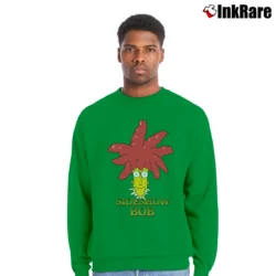 Men’s 1998 Sideshow Bob Fan Favorite Simpsons Promo 90s Cartoon Crewneck Sweatshirt in irish green | Cozy Fabric, Clean Style