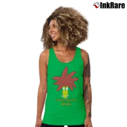 Women’s 1998 Sideshow Bob Fan Favorite Simpsons Promo 90s Cartoon Tank Top in irish green | Lightweight, Movement-Friendly