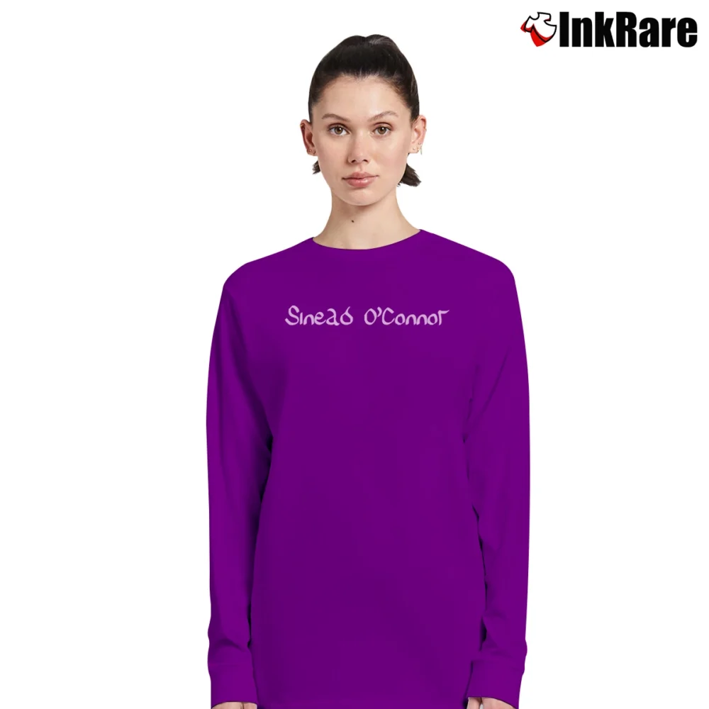 Women’s 1998 Sinead Oconnor Tour Long-Sleeve Top in purple | Sleek, Versatile, All-Season
