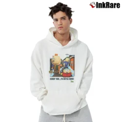 Men’s 1998 Southpark 90s Animation Simpsons Family Guy Pullover Hoodie in white | Cozy, Durable, Modern Fit