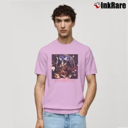 Men’s 1999 Blood List Genso Gokuaku Seikima - 11 Anime Classic T-Shirt in light pink | Soft, Breathable Everyday Wear