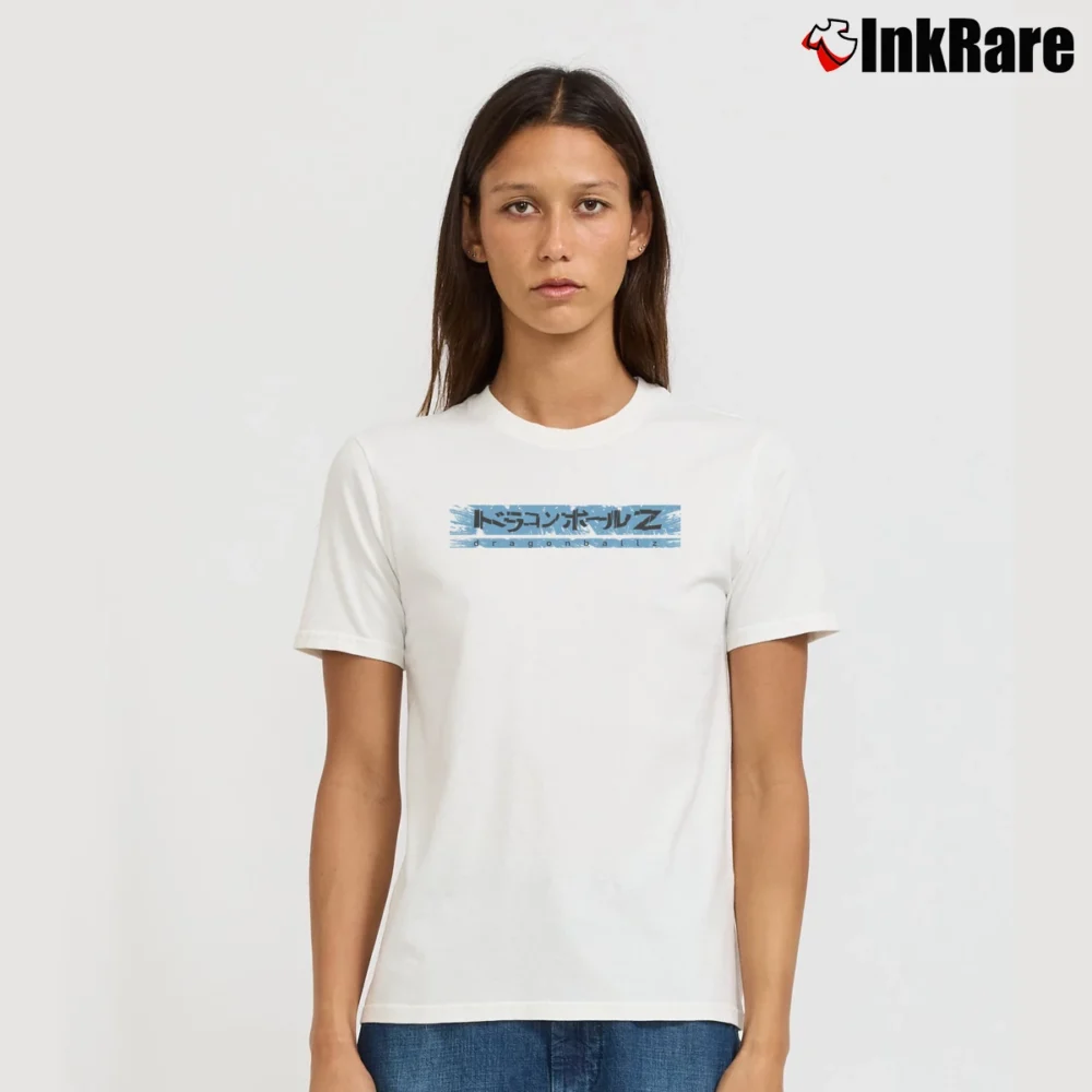 Women’s 1999 Dragon Ball Z Vintage Signature T-Shirt in white | Soft, Flattering Fit