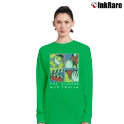Women’s 1999 Fox Studios Australia Long-Sleeve Top in irish green | Sleek, Versatile, All-Season