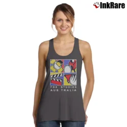 Women’s 1999 Fox Studios Australia Tank Top in charcoal | Lightweight, Movement-Friendly