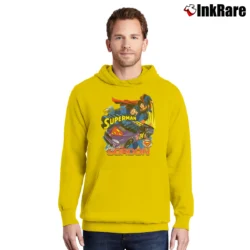 Men’s 1999 Jeff Gordon Superman NASCAR Pullover Hoodie in yellow | Cozy, Durable, Modern Fit