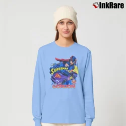 Women’s 1999 Jeff Gordon Superman NASCAR Long-Sleeve Top in light blue | Sleek, Versatile, All-Season