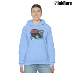 Women’s 1999 Pokemon Mewtwo Strikes Back The First Movie Cozy Hoodie in light blue | Warm, Structured, Stylish