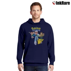 Men’s 1999 Pokemon Nintendo Classic Pullover Hoodie in navy | Cozy, Durable, Modern Fit