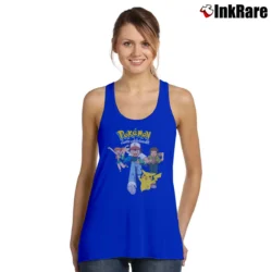 Women’s 1999 Pokemon Nintendo Classic Tank Top in royal blue | Lightweight, Movement-Friendly