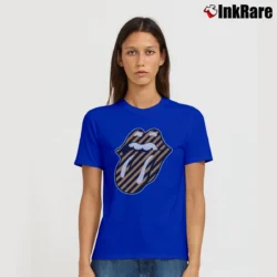Women’s 1999 Rolling Stones No Security Tour Signature T-Shirt in royal blue | Soft, Flattering Fit