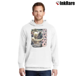 Men’s 1999 Sisqo The Thong Song Unleash The Dragon 90s Music Pullover Hoodie in white | Cozy, Durable, Modern Fit