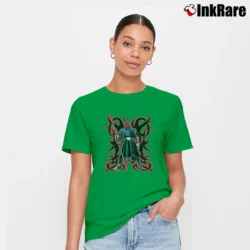 Women’s 1999 Star Wars Darth Maul 90s Vintage Signature T-Shirt in irish green | Soft, Flattering Fit
