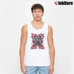 Men’s 1999 Star Wars Darth Maul 90s Vintage Tank Top in white | Breathable, Active-Friendly Design