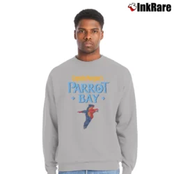 Men’s 2000s Captain Morgan Parrot Bay Rum Crewneck Sweatshirt in sport grey | Cozy Fabric, Clean Style