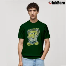 Men’s 2000s Spongebob Gangster Pants Vintage Style Classic T-Shirt in forest green | Soft, Breathable Everyday Wear