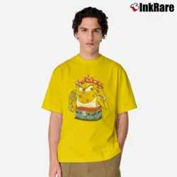 Men’s 2000s Spongebob Squarepants Rap Hip Hop Bootleg Style Classic T-Shirt in yellow | Soft, Breathable Everyday Wear