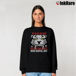 Women’s 2000s Tiger Schulmann's Mixed Martial Arts School Relaxed Sweatshirt in black | Soft, Laid-Back Vibe