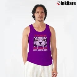 Men’s 2000s Tiger Schulmann's Mixed Martial Arts School Tank Top in purple | Breathable, Active-Friendly Design