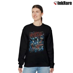 Women’s 2000s Venom Carnage Marvel Graphic Relaxed Sweatshirt in black | Soft, Laid-Back Vibe