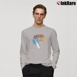 Men’s 2002 Silver Surfer Marvel Comics Superhero Long-Sleeve Shirt in sport grey | Sleek, Lightweight, Year-Round Wear