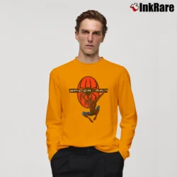 Men’s 2002 Spiderman Marvel Comics Movie Long-Sleeve Shirt in orange | Sleek, Lightweight, Year-Round Wear