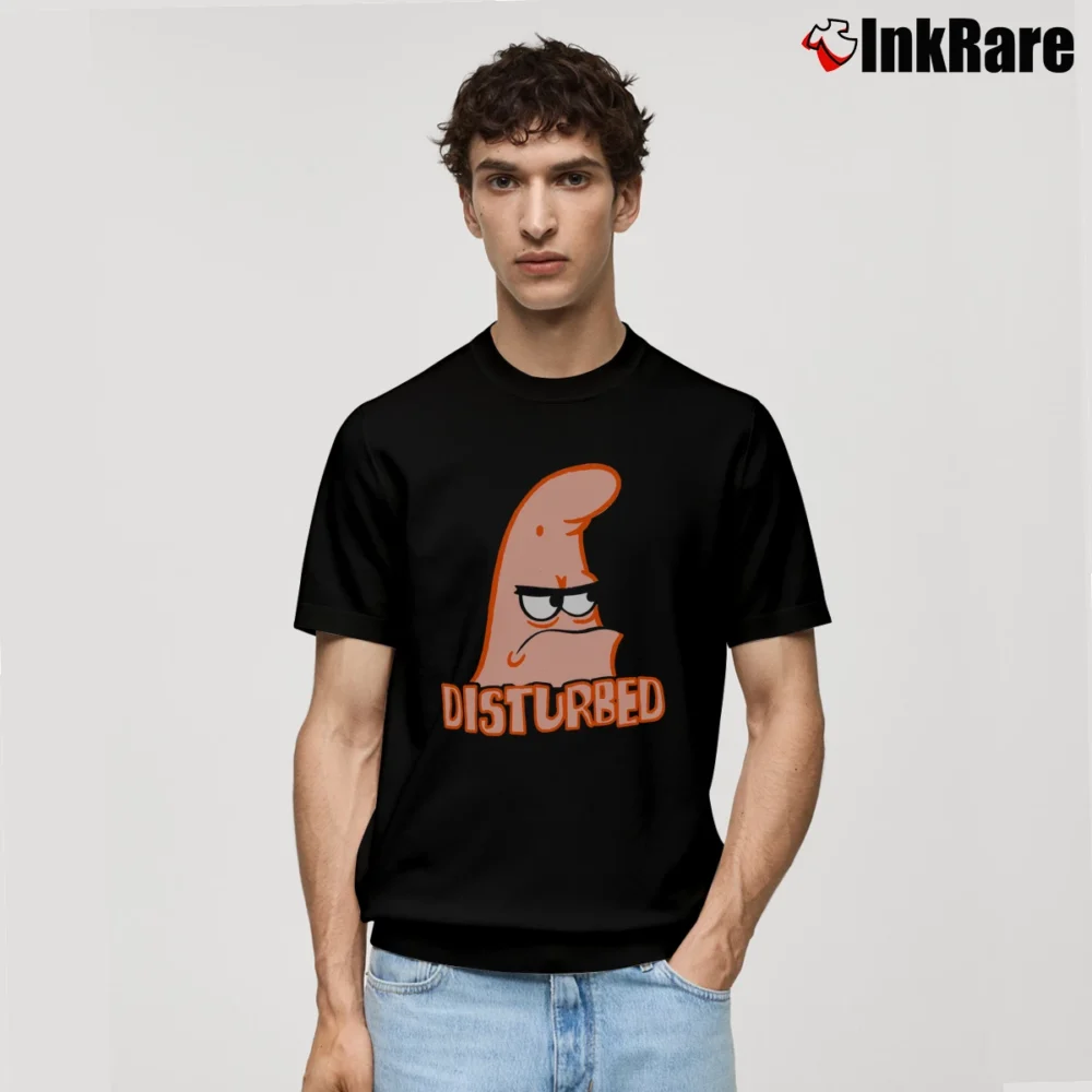Men’s 2004 Spongebob Patrick Star Cartoon Made In USA Classic T-Shirt in black | Soft, Breathable Everyday Wear