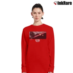Women’s 2004 Star Wars Trilogy Darth Vader Promo Long-Sleeve Top in red | Sleek, Versatile, All-Season