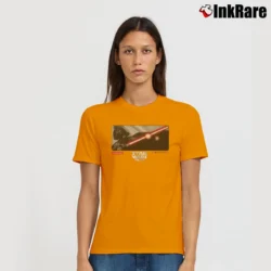Women’s 2004 Star Wars Trilogy Darth Vader Promo Signature T-Shirt in orange | Soft, Flattering Fit