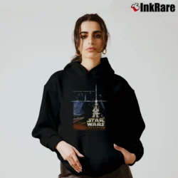 Women’s 2004 Star Wars Weekends R2D2 C3PO Disney World Cozy Hoodie in black | Warm, Structured, Stylish