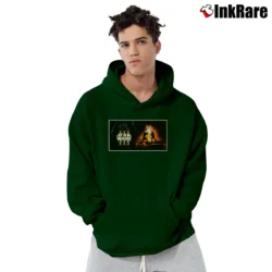 Men’s 2005 Star Wars Revenge Of The Sith Rare Promo Pullover Hoodie in forest green | Cozy, Durable, Modern Fit