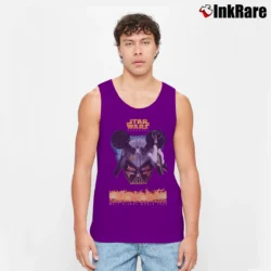 Men’s 2005 Star Wars Weekends Darth Vader Walt Disney Tank Top in purple | Breathable, Active-Friendly Design