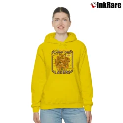 Women’s 2010 Lakers Back2back Champs Cozy Hoodie in yellow | Warm, Structured, Stylish