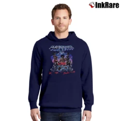 Men’s 2017 Playboi Carti Tour Rap Pullover Hoodie in navy | Cozy, Durable, Modern Fit