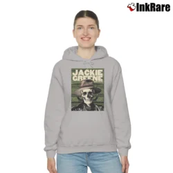 Women’s 2019 Jackie Greene Concert Tour Cozy Hoodie in sport grey | Warm, Structured, Stylish