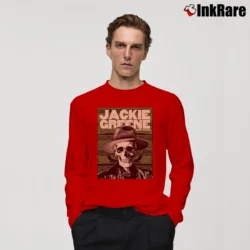 Men’s 2019 Jackie Greene Concert Tour Long-Sleeve Shirt in red | Sleek, Lightweight, Year-Round Wear