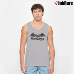 Men’s 2021 Batman Vengeance Logo Blackout Classic Tank Top in sport grey | Breathable, Active-Friendly Design