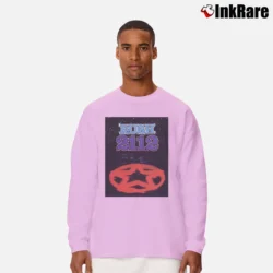 Men’s 2112 Rush Album Cover Long-Sleeve Shirt in light pink | Sleek, Lightweight, Year-Round Wear