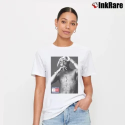 Women’s 2Pac 1971 - 1996 Tupac Amura Shakur Makaveli T-Shirt in white | Soft, Flattering Fit