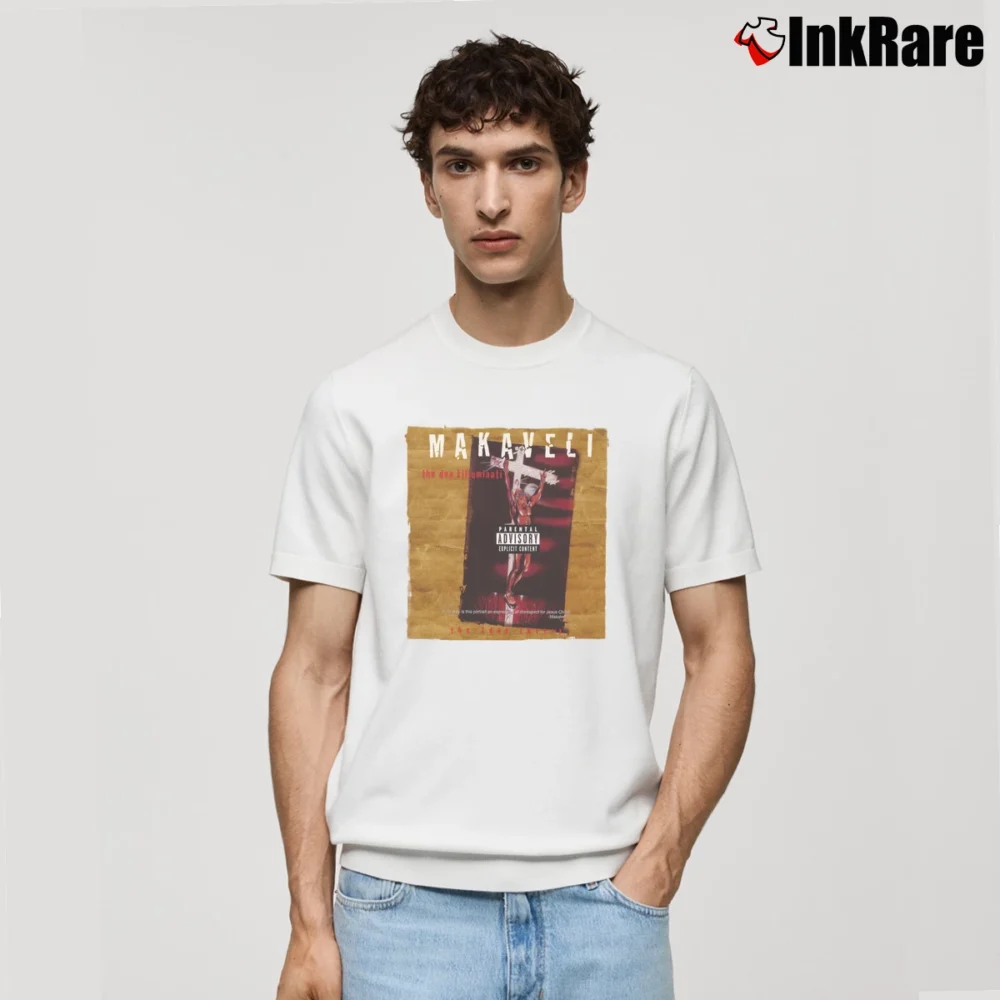 Men’s 2pac Don Killuminati The 7 Day Theory Tribute Classic T-Shirt in white | Soft, Breathable Everyday Wear