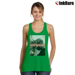 Women’s 2Pac Trust No One Tupac Biggie Tank Top in irish green | Lightweight, Movement-Friendly