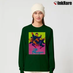 Women’s 3 Ninjas 1992 Poster Long-Sleeve Top in forest green | Sleek, Versatile, All-Season