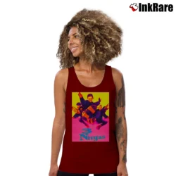 Women’s 3 Ninjas 1992 Poster Tank Top in maroon | Lightweight, Movement-Friendly