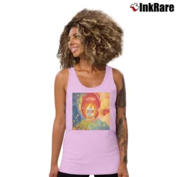 Women’s 311 Golden Sunlight Tank Top in light pink | Lightweight, Movement-Friendly