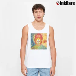 Men’s 311 Golden Sunlight Tank Top in white | Breathable, Active-Friendly Design