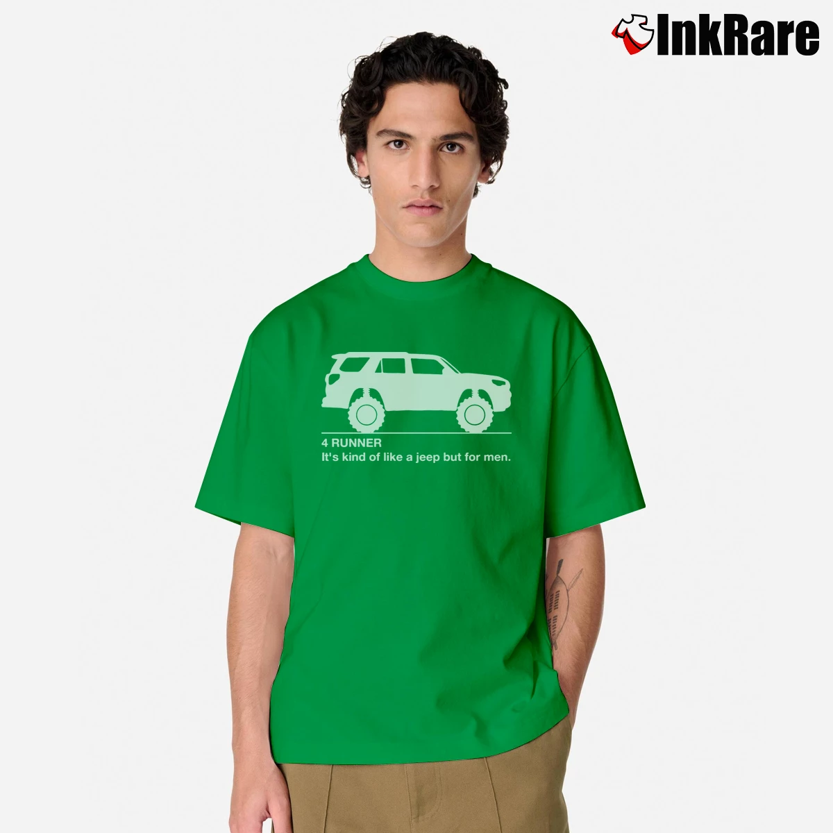 4 Runner Its Kind Of Like A Jeep But For Men Men’s Classic Tee in irish green – Premium Comfort Men’s 4 Runner Its Kind Of Like A Jeep But For Men Classic T-Shirt in irish green | Soft, Breathable Everyday Wear