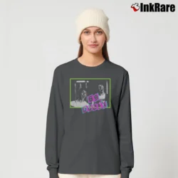 Women’s 69 Dudes Bill and Ted Long-Sleeve Top in charcoal | Sleek, Versatile, All-Season